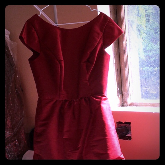 alfred sung cap sleeve cocktail dress